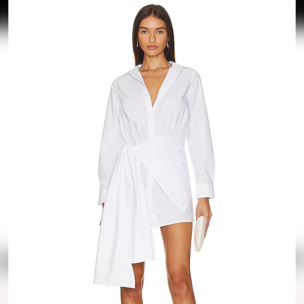 L'Academie Charlie Mini Dress in White Size Small - Picture 1 of 5
